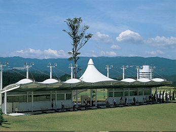 高爾夫發球臺膜結構二