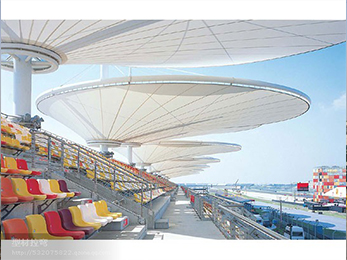 體育場(chǎng)看臺(tái)膜結(jié)構(gòu)一