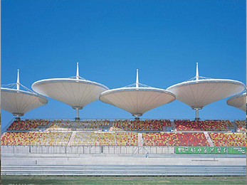 體育場(chǎng)看臺(tái)膜結(jié)構(gòu)二